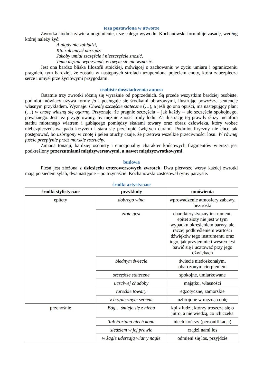 Pieśni
pieśń jako gatunek literacki
Pieśń jest gatunkiem liryki, swymi korzeniami sięgającym Antyku. Wtedy były to utwory bardzo mocno
związ