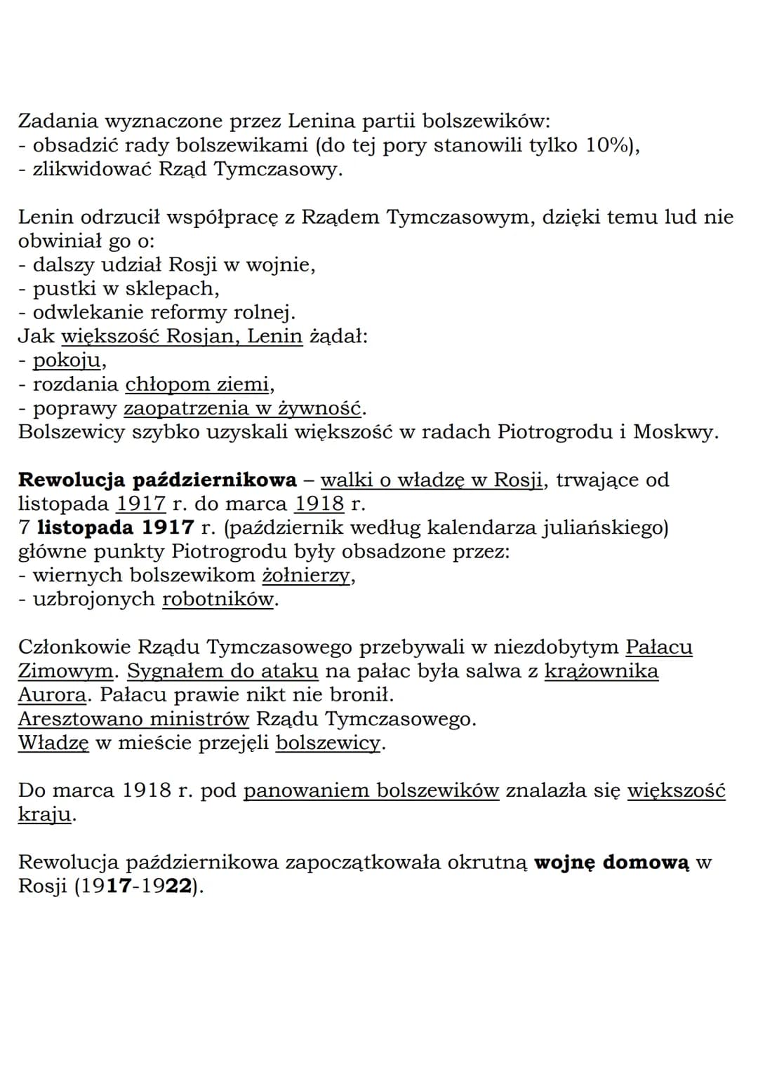 MZ_LEARNING_KNOW
Dwie rewolucje w Rosji
Klasa 7, Historia, GWO
Kolos na glinianych nogach - określenie dotyczące imperium rosyjskiego
po klę
