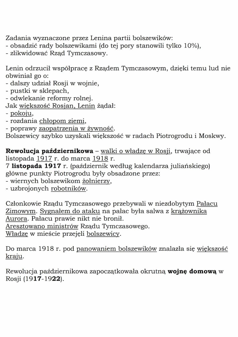 MZ_LEARNING_KNOW
Dwie rewolucje w Rosji
Klasa 7, Historia, GWO
Kolos na glinianych nogach - określenie dotyczące imperium rosyjskiego
po klę