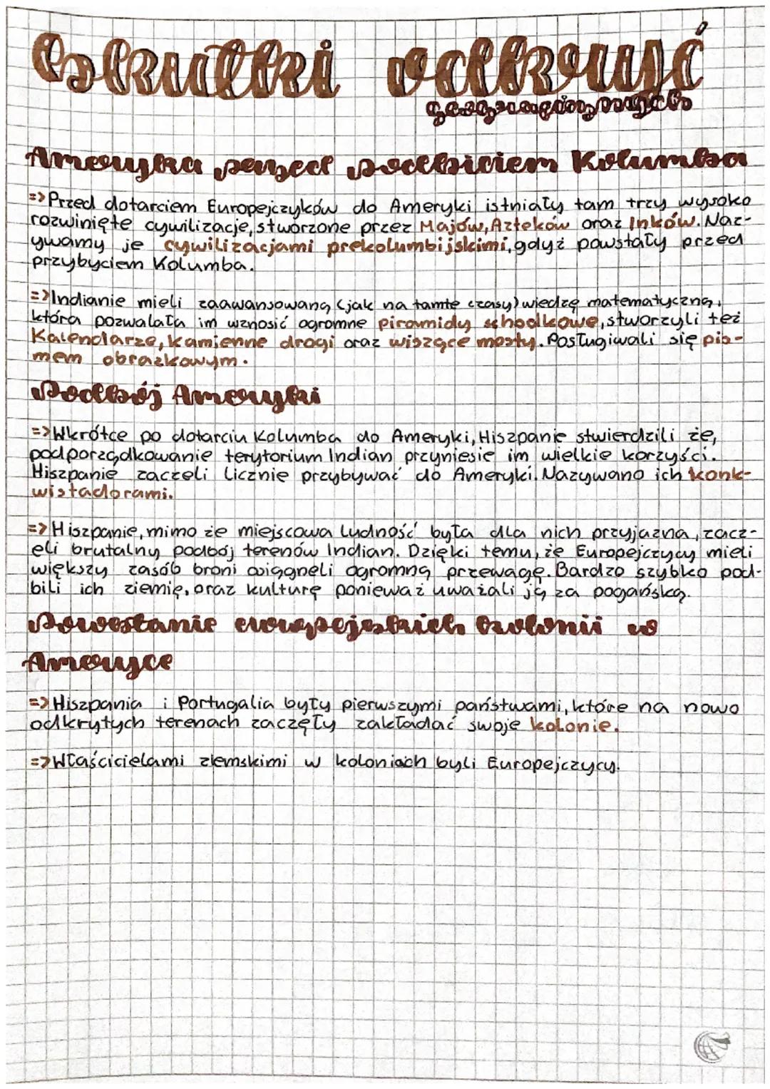 Ważne Skutki Odkryć Geograficznych