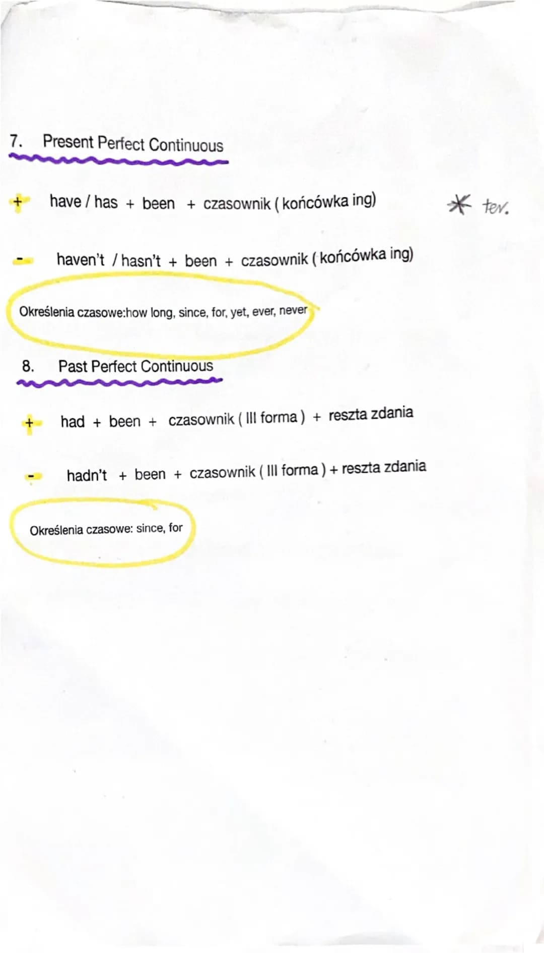 --- OCR Start ---
Czasy teraźniejsze
Czasy przeszłe
Czasy przyszłe
Present Simple
Past Simple
Future Simple
*
Present Continuous
Past Contin