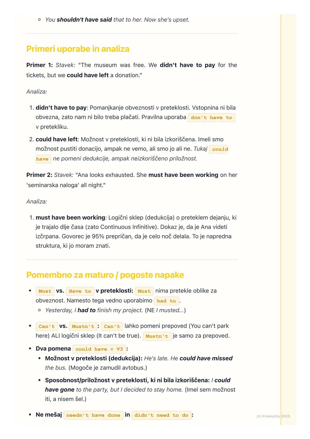 # Modalni glagoli (Modal Verbs)
in njihove funkcije

Pregled modalnih glagolov

Modalni glagoli so posebna vrsta pomožnih glagolov. Ne stoji