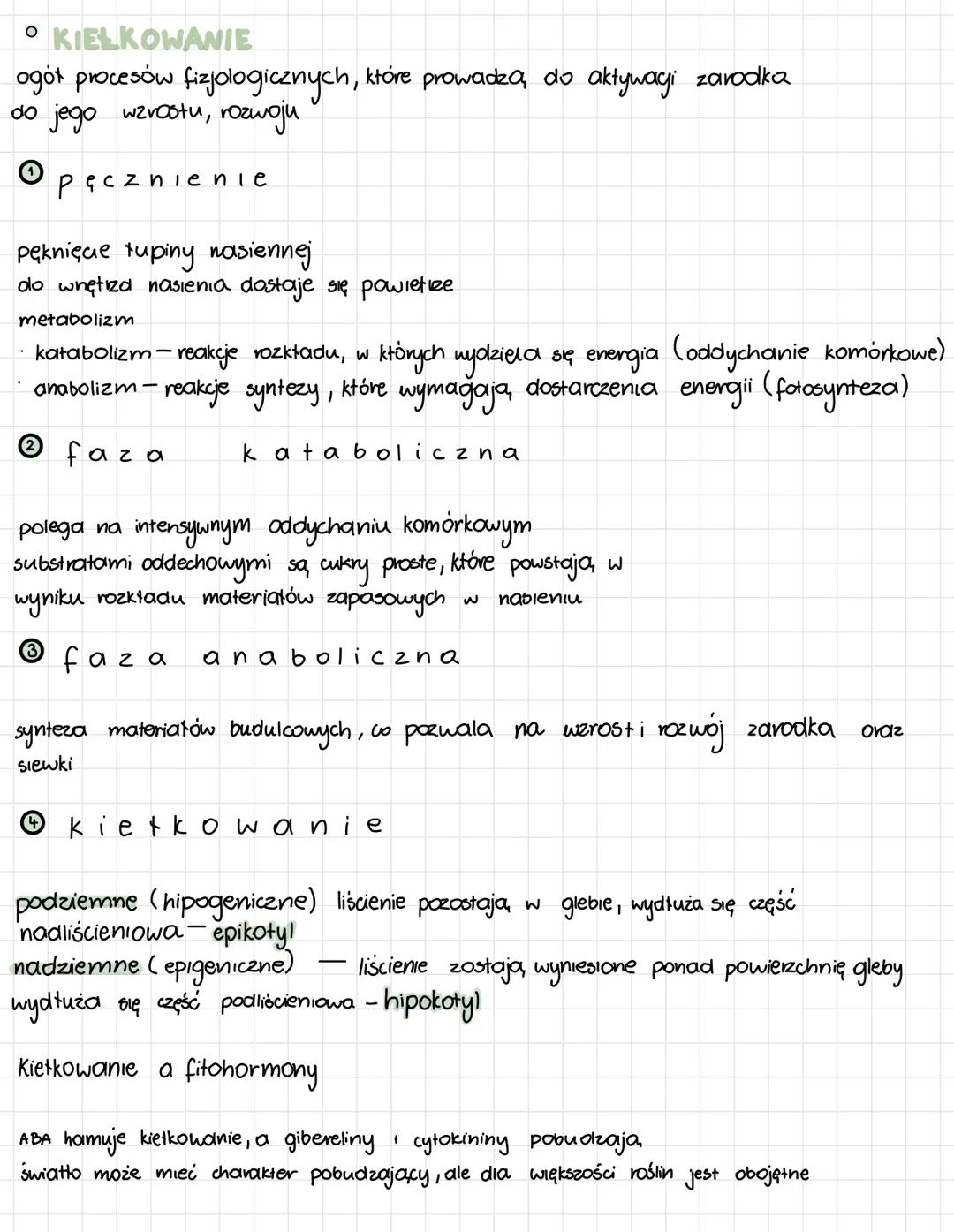 # Ontogeneza rośliny
okrytonasiennej

1. etapy ontogenezy

Ο stadium wegetatywne

ما faza zarodkowa
ما kietkowanie
ما rozwój wegetatywny

Ο 