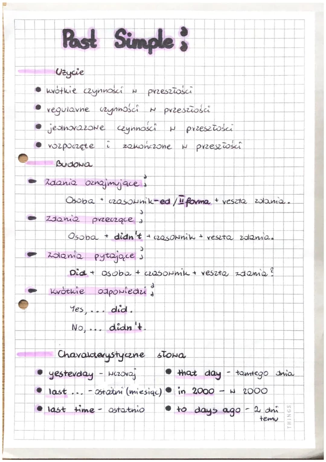 Present Simple,
Uzycie
regulame czynności, rutyna
fakty ogólne, praNa natury
harmonogramy, rozkłady
uczucia, upodobania
Budona
zdania oznajm