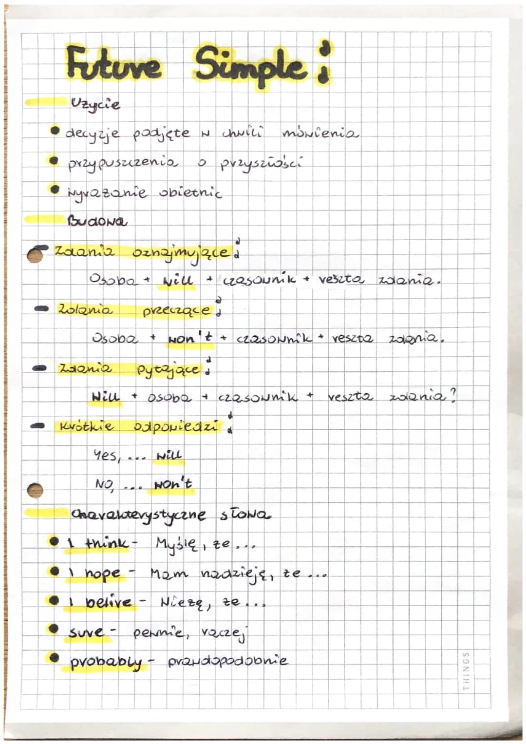 Present Simple,
Uzycie
regulame czynności, rutyna
fakty ogólne, praNa natury
harmonogramy, rozkłady
uczucia, upodobania
Budona
zdania oznajm