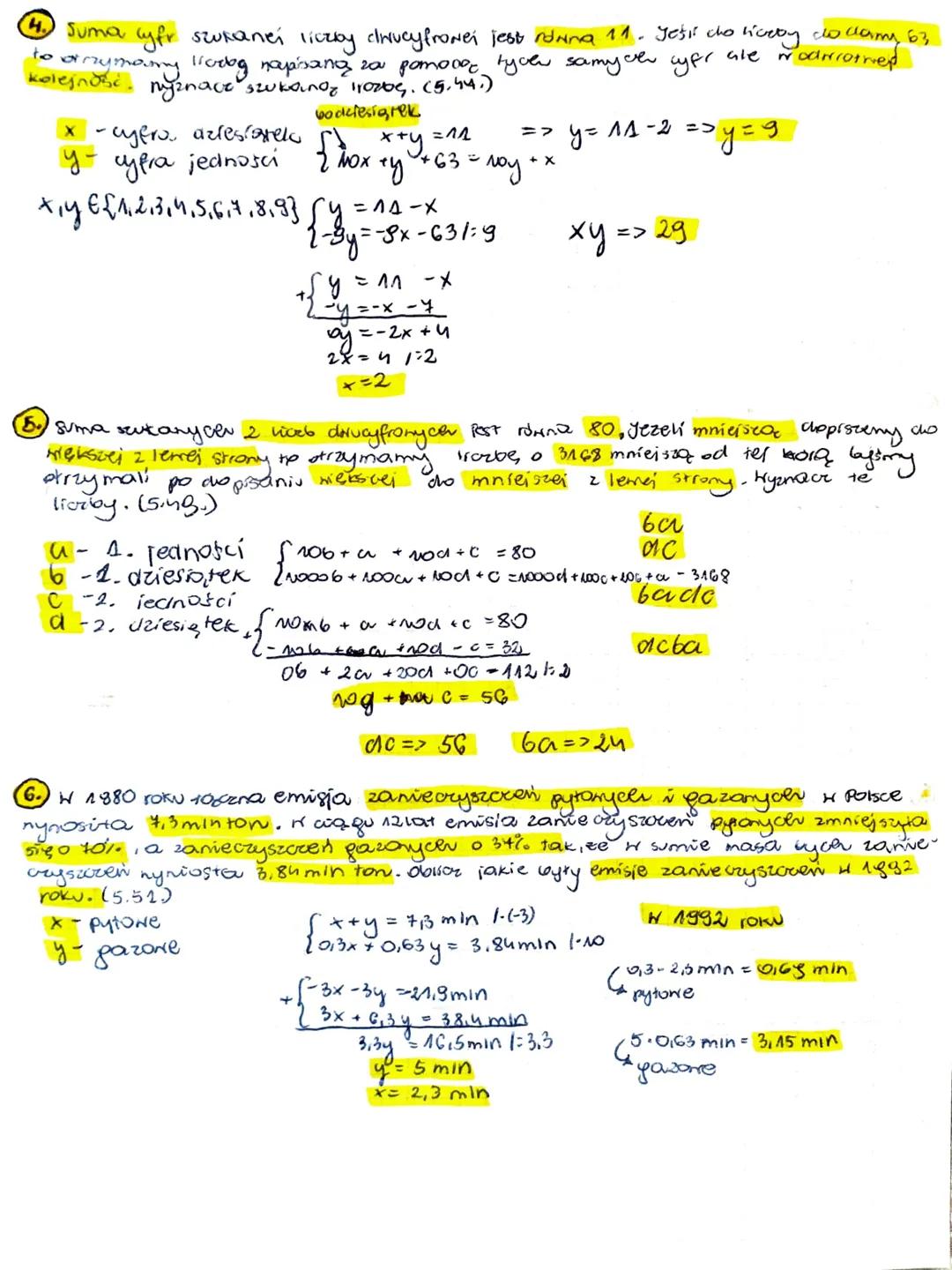 równania pienozego stopnia z
olwiemer niewiadomymi
nx +by=c
=C
n.&,c
wspolozynniki liczbare
47
4X=0 >> prosta rownovegra do osi oy
6=0 => by