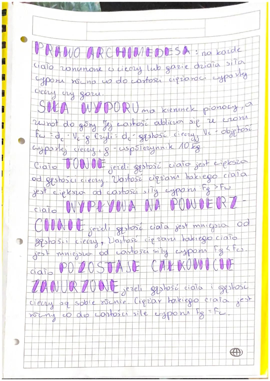 NACOSOK jest skiadocą sily, z jaką jedno ciało
działa na pocierzchnię drugiego. Nacisk jest
prostopadły do pocierzchni, na którą działa.
PAR