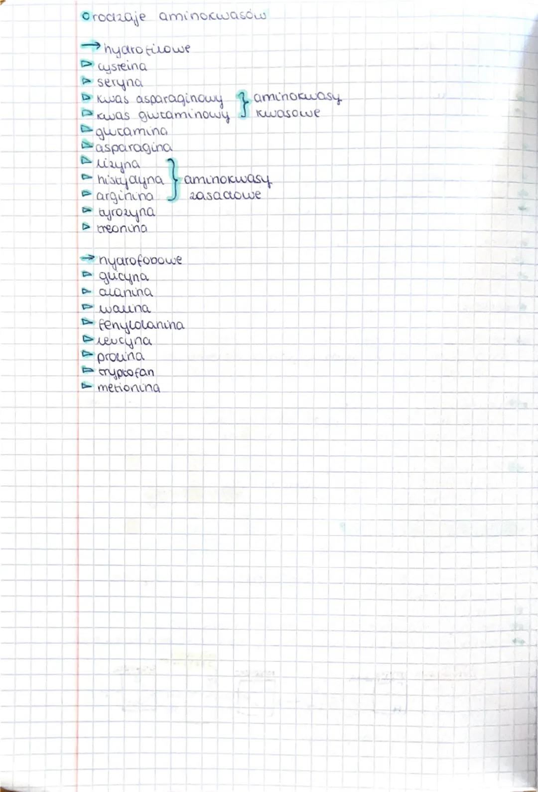 temat: Aminokwasy
Budowa i funkcje biacek
biacka są głównym składnikiem budicouym kompres
tkanek oraz odgrywają kluczqwą rolę wich metabolie