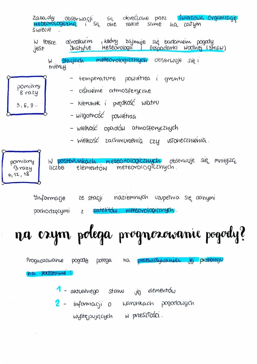 PROGNOZOWANIE
POGODY i
EKSTREMALNE
ZJAWISKA
POGO DOWE 5.
pogoda
to
1
chwilowy stan atmosfery w clanym
miejscu
1
Pogodę określa kilka element