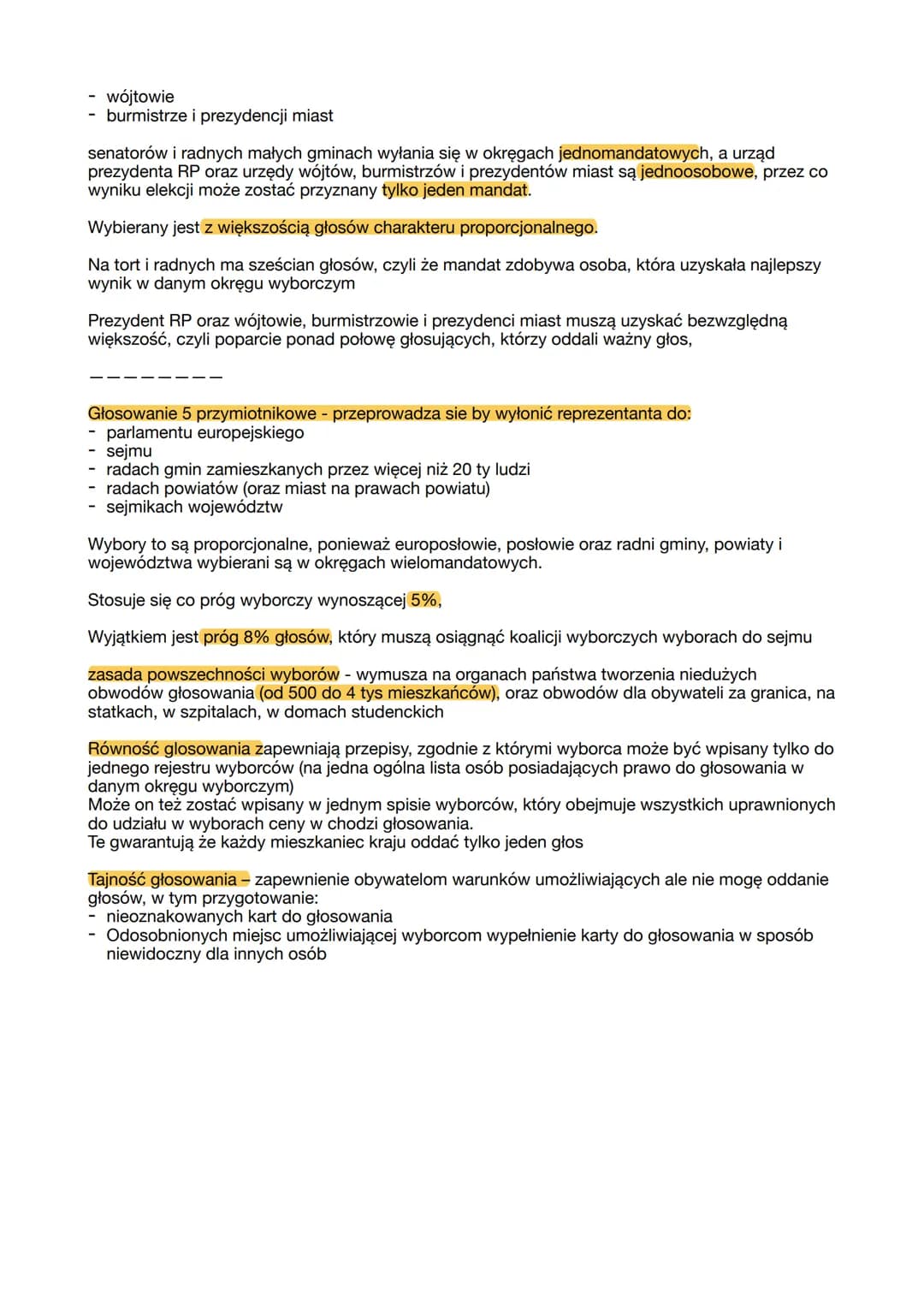 konstytucja -jest to ustawa zasadnicza, pełni ona funkcje najważniejszego dokumentu w
państwie, na jej podstawie tworzone jest w polsce praw