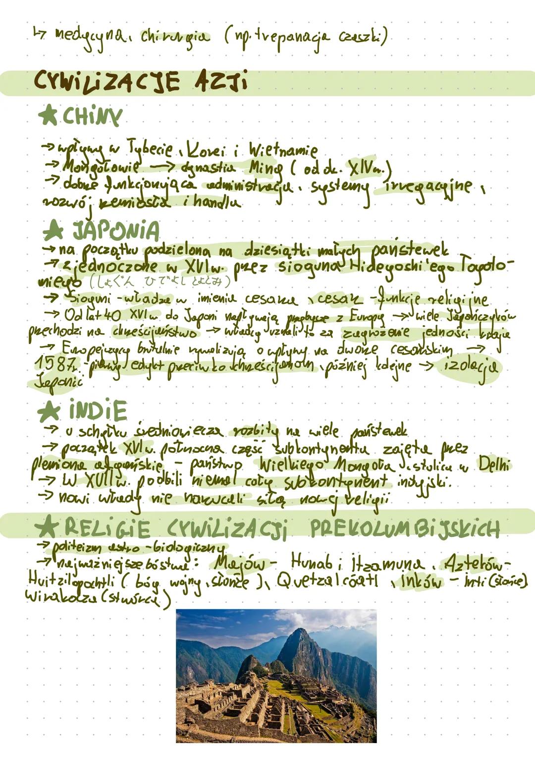 cywilizacje pozaeuropejskie
RDZENNI MIESZKAŃCY AMERYKi
*POCHODZENIE
1
przybyli 2 Azji ok 20 tyś. lat temu przeszli na Alaskę istniejącym wów