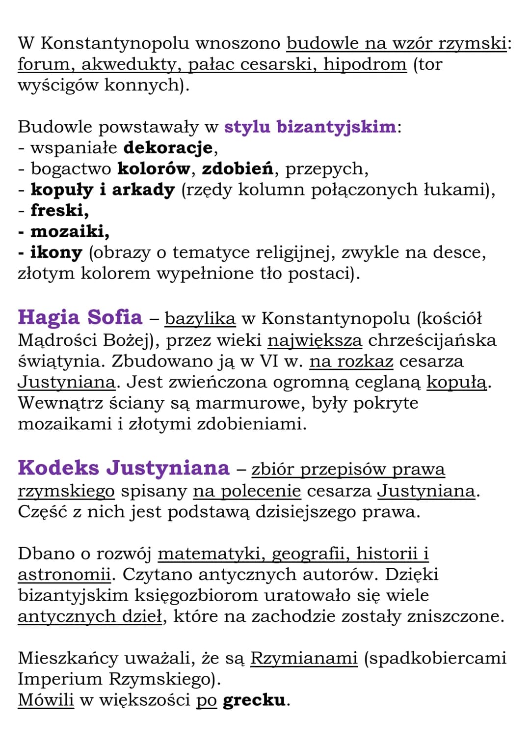 Bizancjum w czasach
świetności
Bizancjum = cesarstwo bizantyjskie = cesarstwo
wschodniorzymskie (395- 1453 r.)
Bizancjum powstało w wyniku p