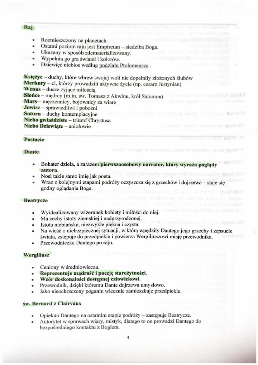1. „Boska komedia" Dantego Alighieri - czym jest?
K
„Boska komedia" to poemat epicki/narracyjny z elementami lirycznymi, satyrycznymi
i refl