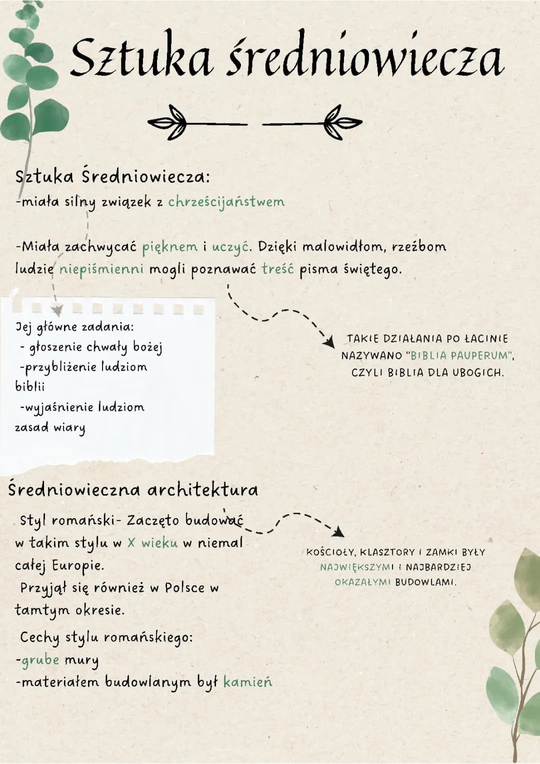 Sztuka średniowiecza