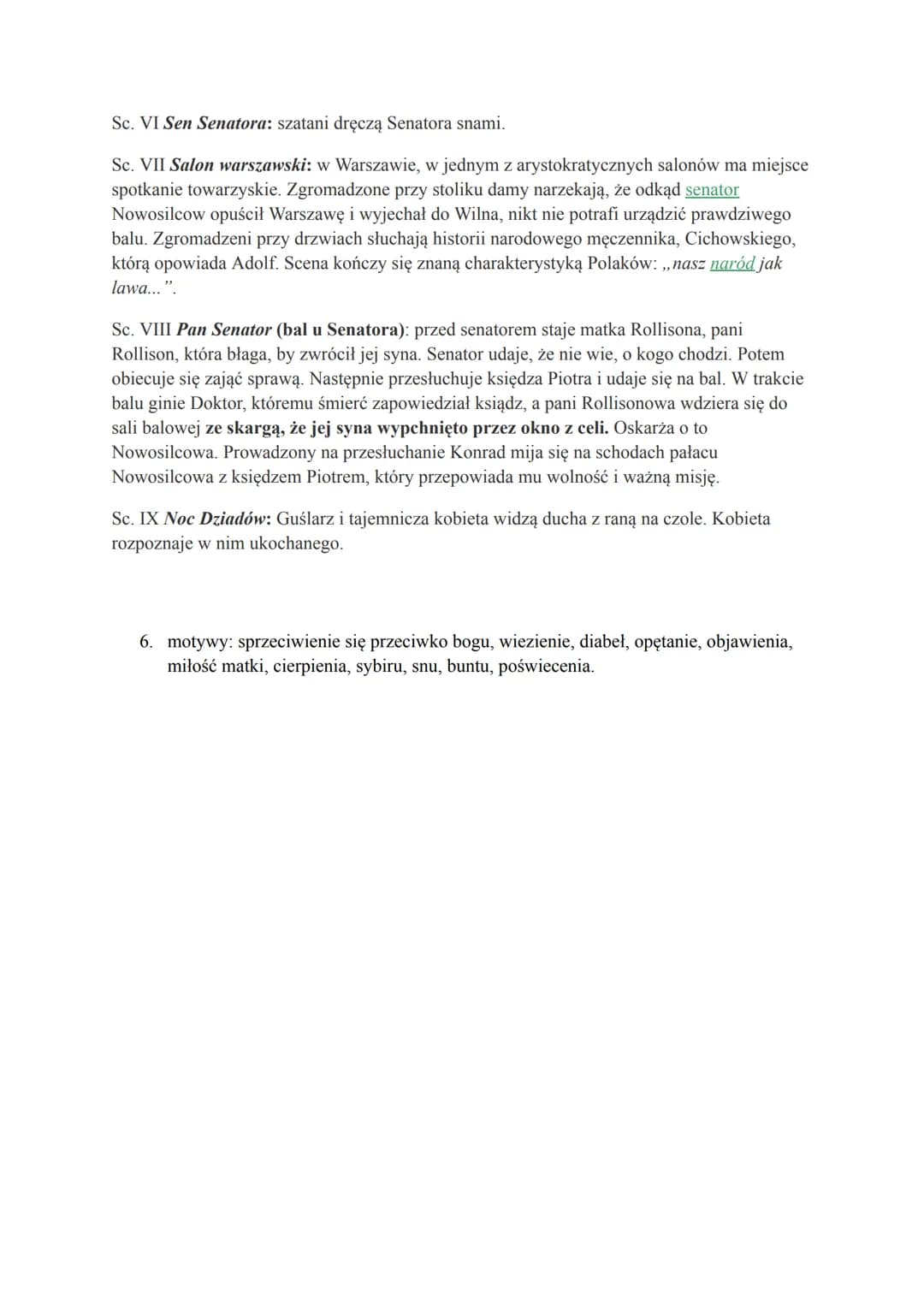 1. autor: Adam Mickiewicz
2. rodzaj: dramat romantyczny
3. gatunek: dramat
4. bohaterowie:
Dziady cz III
Konrad - człowiek o wyjątkowej wraż