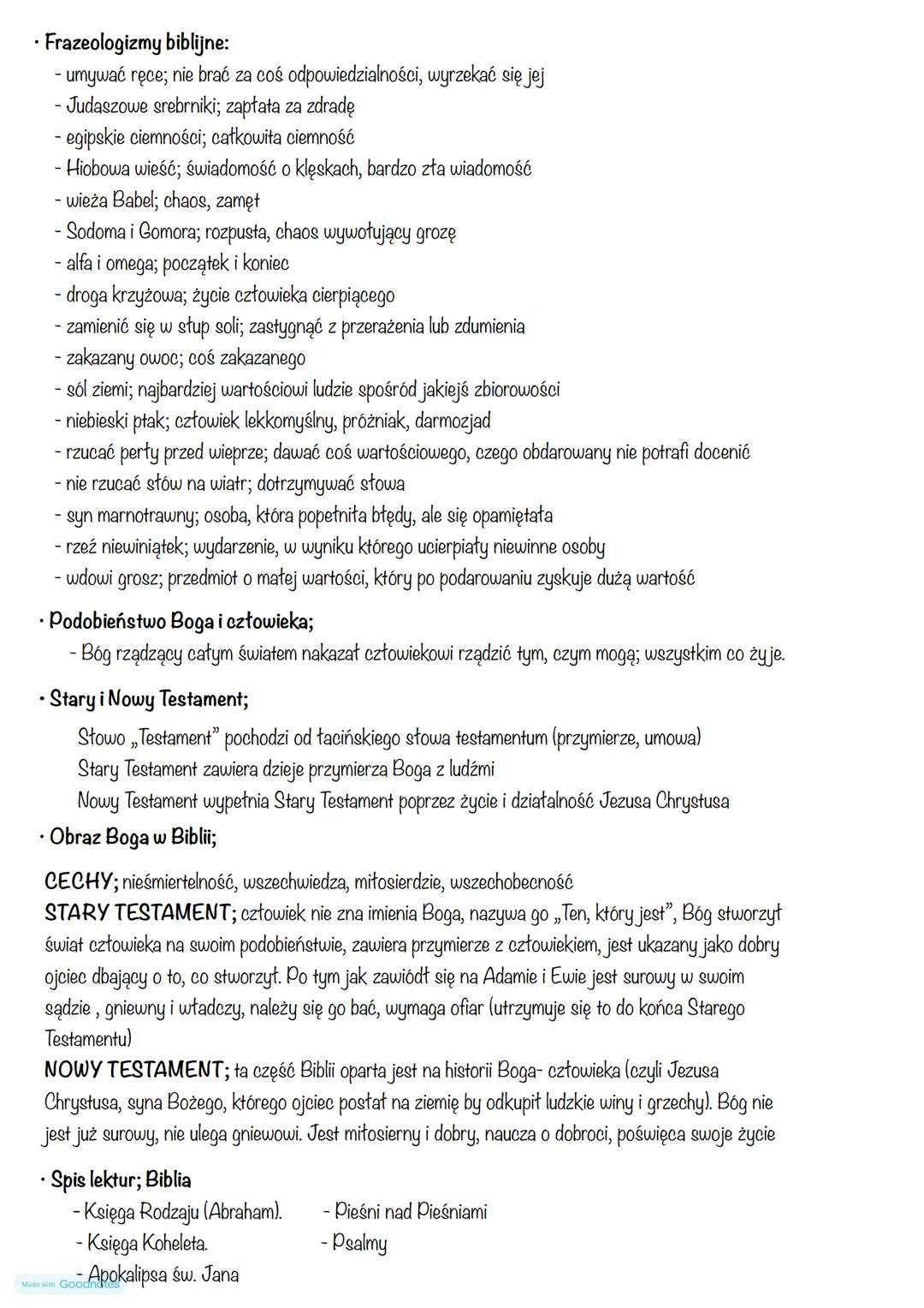 # Biblia

• Zbiór ksiąg religijnych, ogromnie ważnych dla dwóch wielkich religii: judaizmu i chrześcijaństwa.
• Słowo „Biblia" pochodzi od g