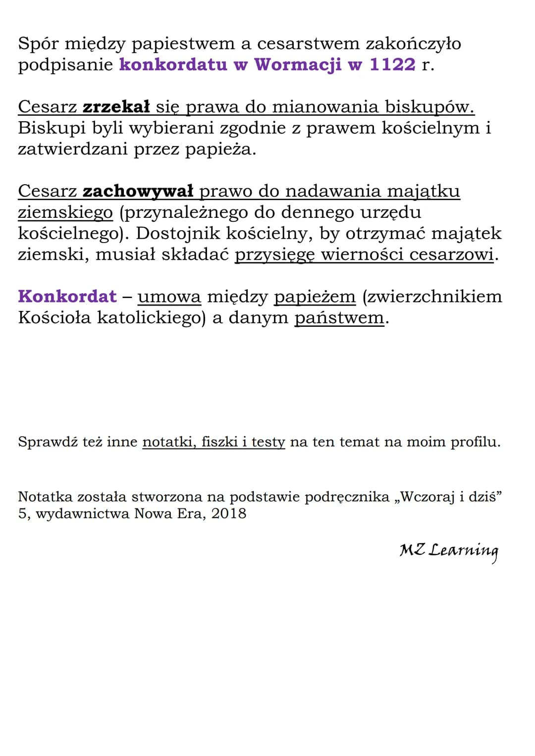 Konflikt papiestwa z
cesarstwem
Chrześcijanie na zachodzie Europy:
- łacina,
- papież (biskup Rzymu) głową Kościoła.
Chrześcijanie na wschod