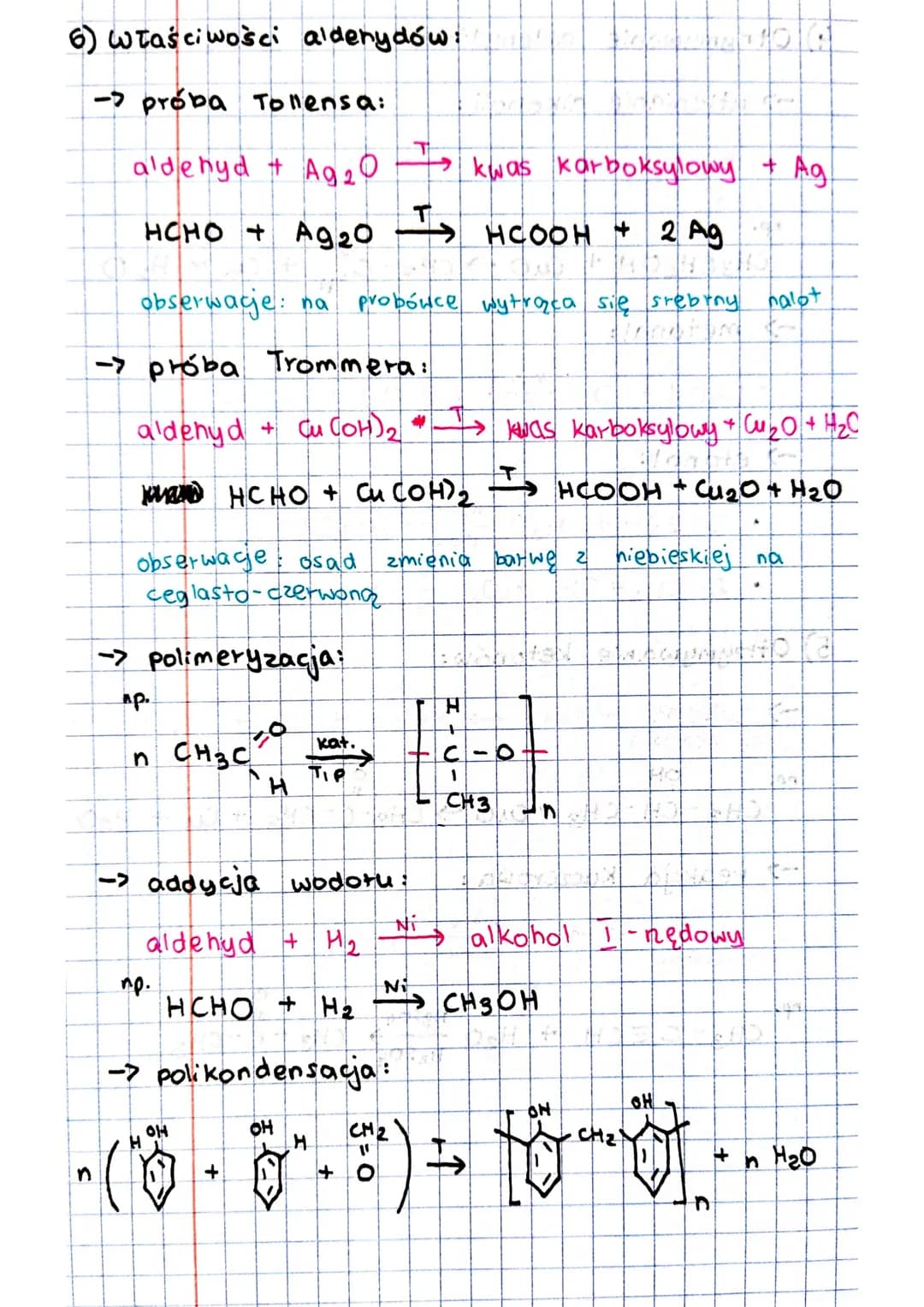 1) Grupa funkcyjna:
-> aldehydy
-> ketony
2) Nazewnictwo:
HCHO
ALDEHYOY
CH3 - CH - CI
CH3
CHO
R
OH
दिन
metanal
CH3-CE C-CHO
म
1 KETONY
10
O=