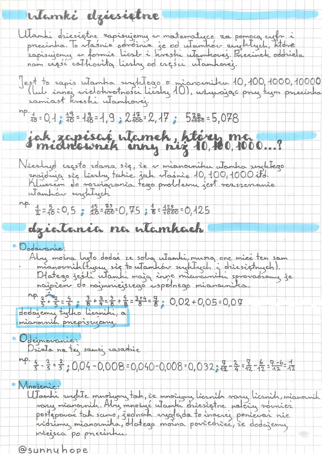 hp.
1.
ułamki zwykle
77 licznik utamha
-> kreska utamkova.
13mianownik utamka
np. 18
123 = 9:18, 1²/12 = 7:11.
włamek właściwy i niewłaściwy