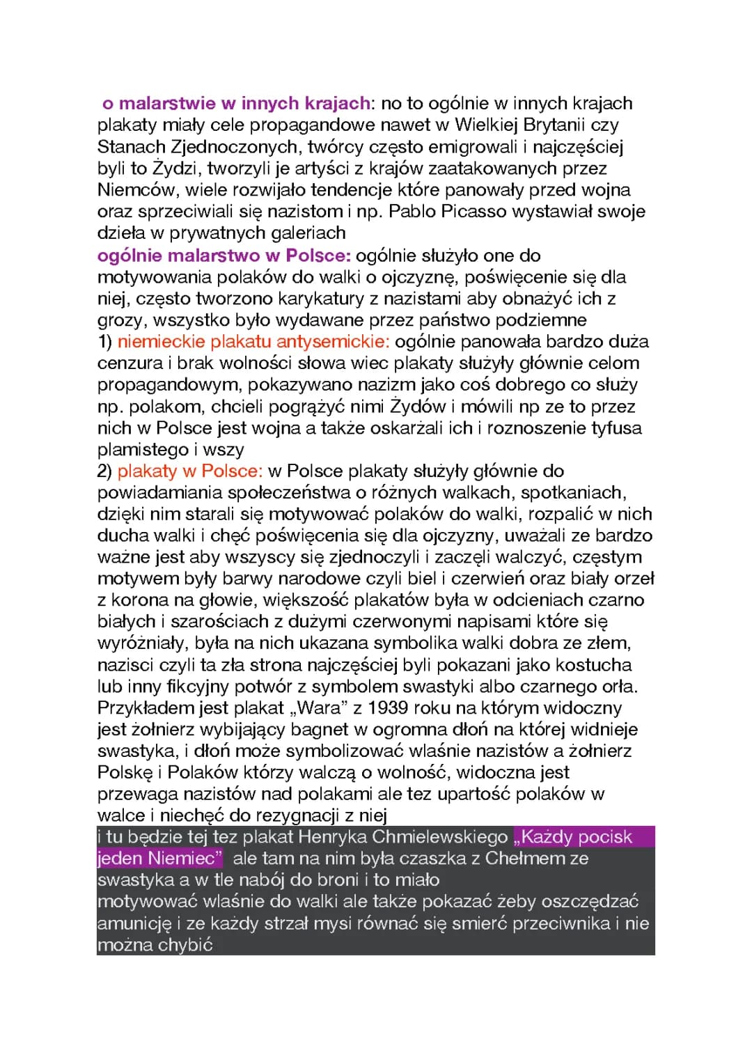Malarstwo dwudziestolecia międzywojennego - notatka o największych polskich malarzach