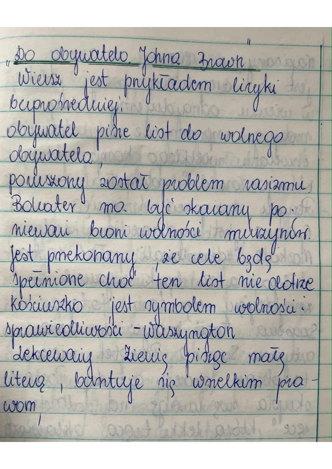 Do obywatela Johna Brown - jak to zrozumieć? Norwid i jego wiersze