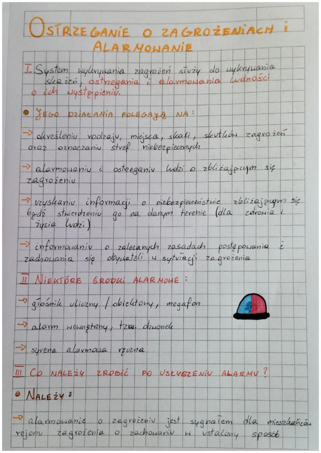 # OSTRZE GANIE
## GANIE O ZAGROŻENIACH I
## ALARMOWANIE

I System wylerywania zagrożeń służy do wykrywania
Sleazen, ostregania a alarmowania