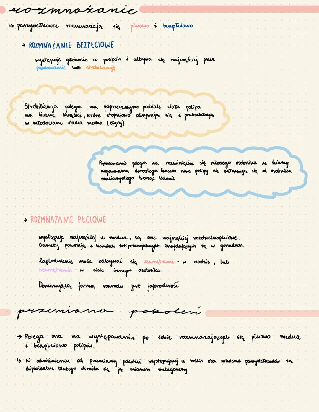 par
↳tkankowe zwierzęta duinewarstwowe o
↳ żyją we wszystkich strefach klimatycznych, wyłącanic
↳ dzieląr
się
в wystepwjaz
POLIP->
sydechowc