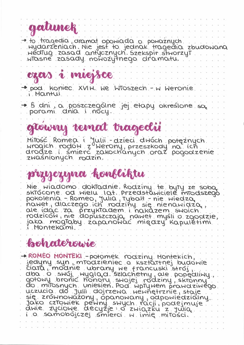Romeo
Julia
william Szekspir
@_notateczkii
geneza
utwór powstar między 1591 a 1598r. OkOTO 1591 r.
powstała najprawdopodobniej
tekstu. W lat