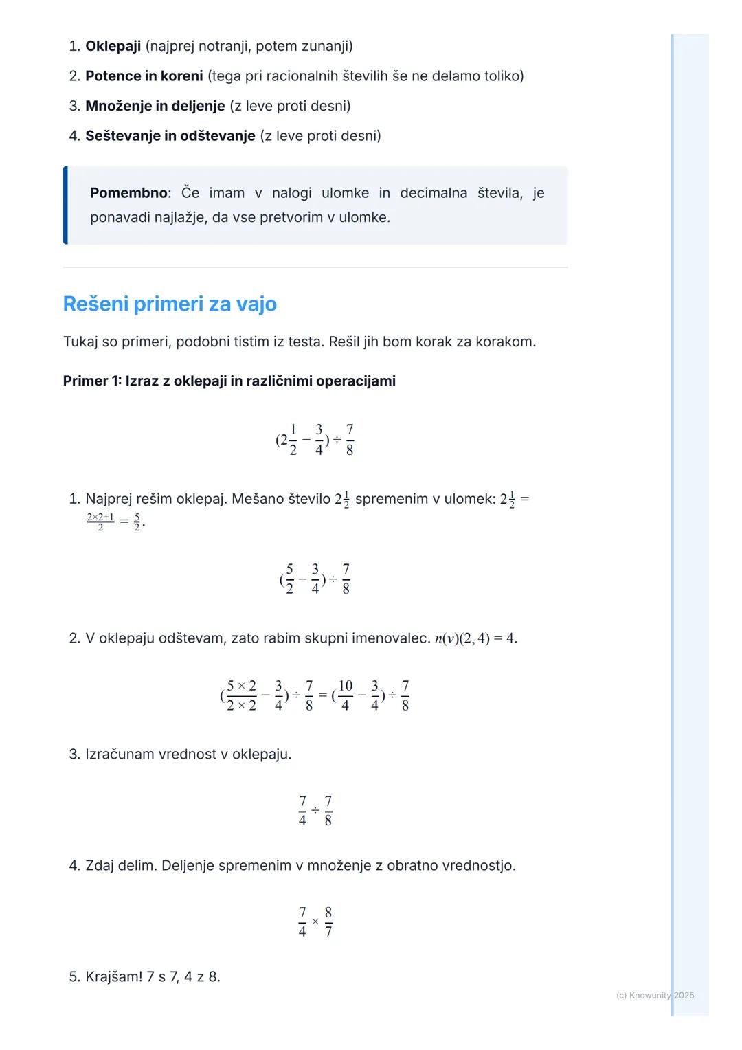 # Racionalna števila

## Pregled racionalnih števil

Racionalna števila so vsa števila, ki jih lahko zapišemo kot ulomek. Το
vključuje cela 