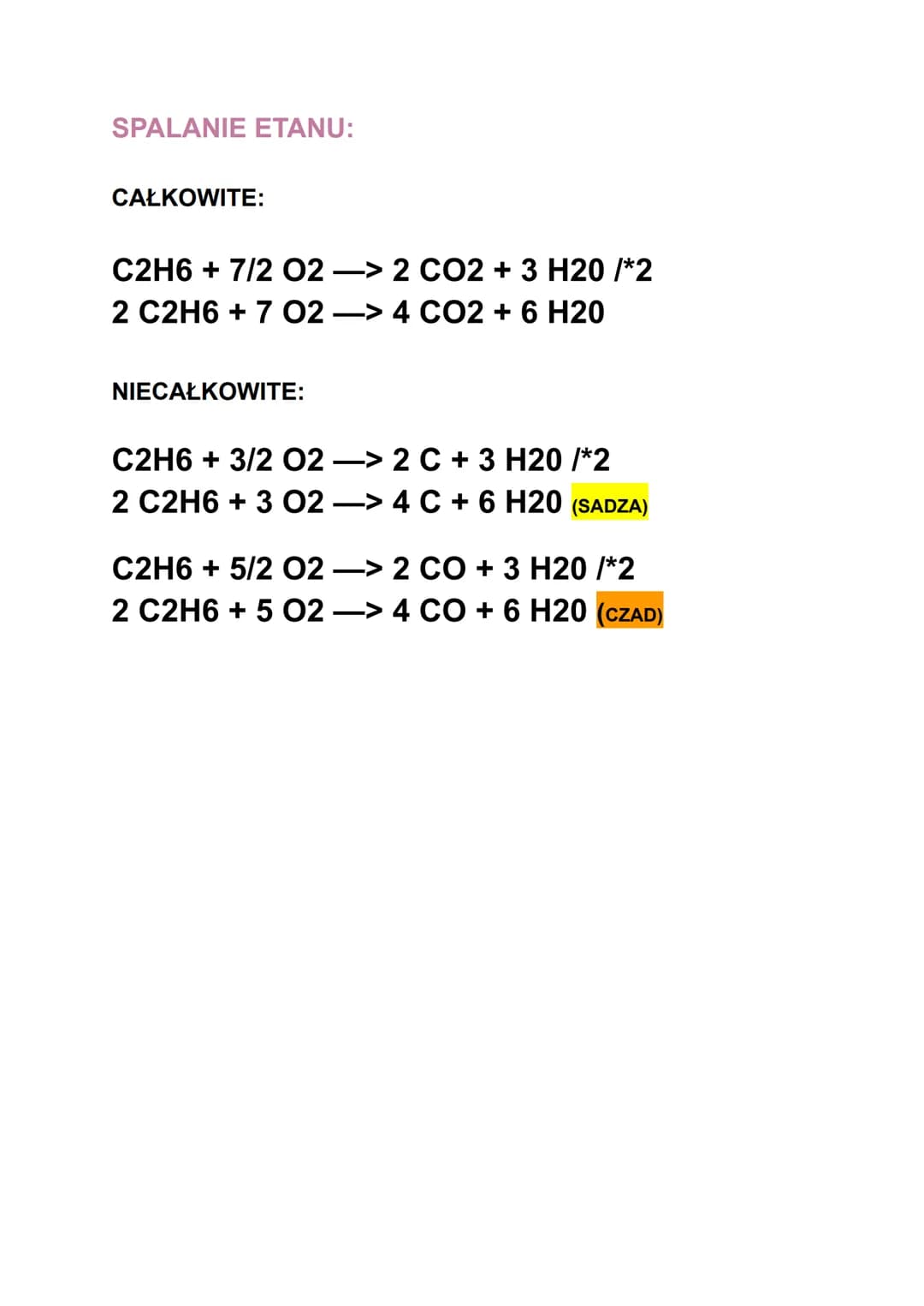 ALKANY
WZORY SUMARYCZNE
CH4 ΜΕΤΑΝ
C2H6 ΕΤΑΝ
C3H8 PROPAN
C4H10 BUTAN
C5H12 PENTAN
WZORY STRUKTURALNE
METAN:
H
H-C-H
H
ETAN:
HH
H-C-C-H
I
HH
P
