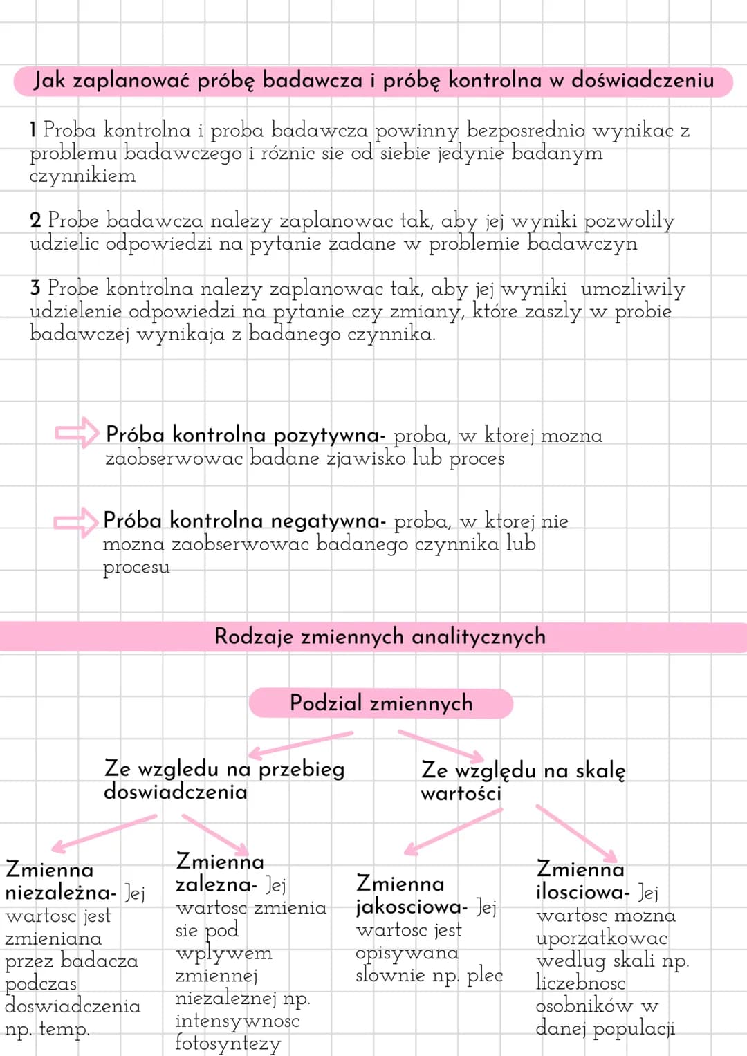 Przedmiot badań- zjawisko lub proces, które sa
poddawane analizie, np przebieg danej choroby
Obiekt badań- material biologiczny lub
organizm