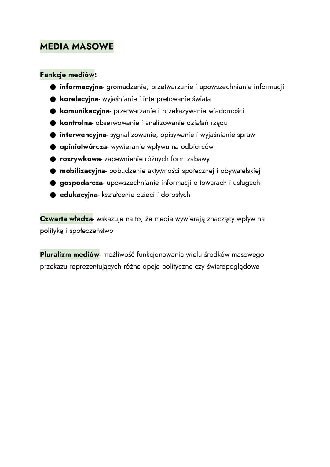 Rola mediów: przykłady, rodzaje i wpływ na społeczeństwo