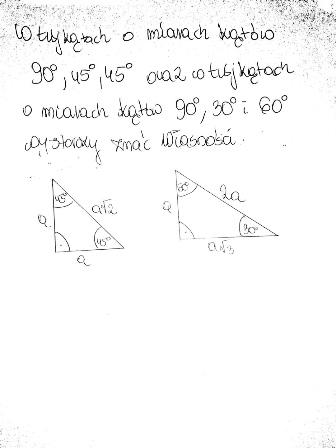# TRÓJKĄTY

Le względu na boki możemy na

⇒twjkąty róznoboczne


A

B

⇒ trójkąty równoramienne

C

ramiona

(AC)=IBC/

A

ん

8

godstawa

t