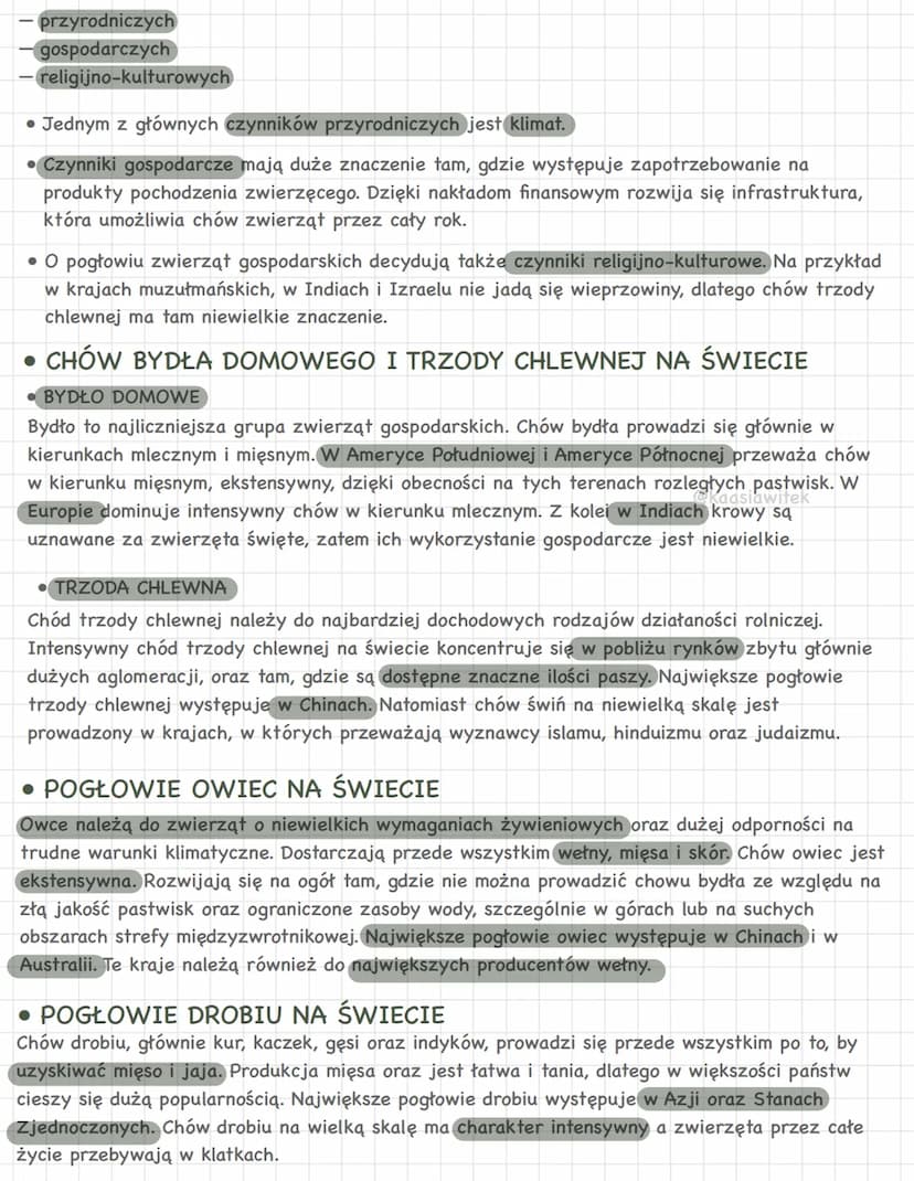 ROLNICTWO, LEŚNICTWO I
RYBACTWO
1. Czynniki rozwoju rolnictwa
• CZYNNIKI ROZWOJU ROLNICTWA
przyrodnicze (wywodzące się z natury)
• klimat
• 