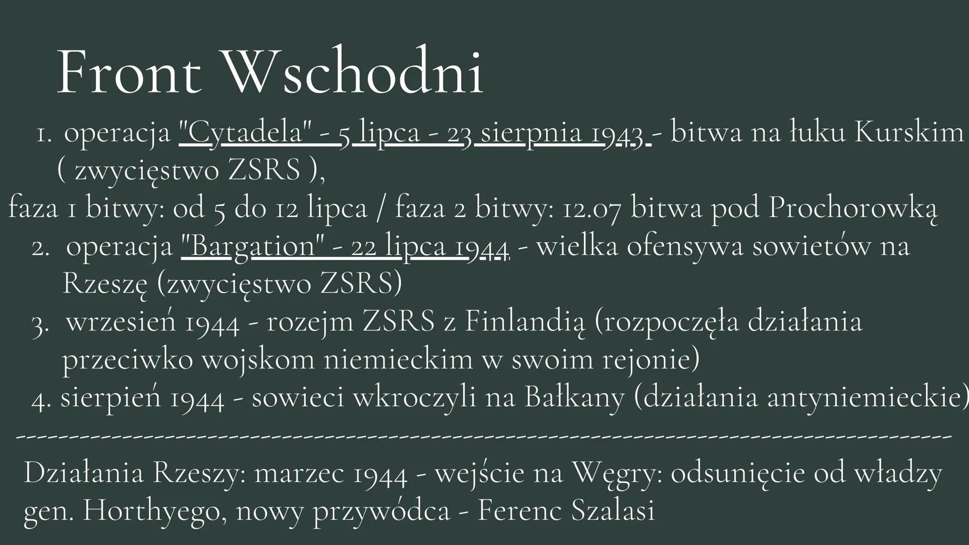 Droga do
zwycięstwa
0
A
Wielka Trójka
Stalin - ZSRS
Roosevelt - USA
Churchill-
Wielka Brytania Kształtowanie się 1940-Wielka Brytania - wspa