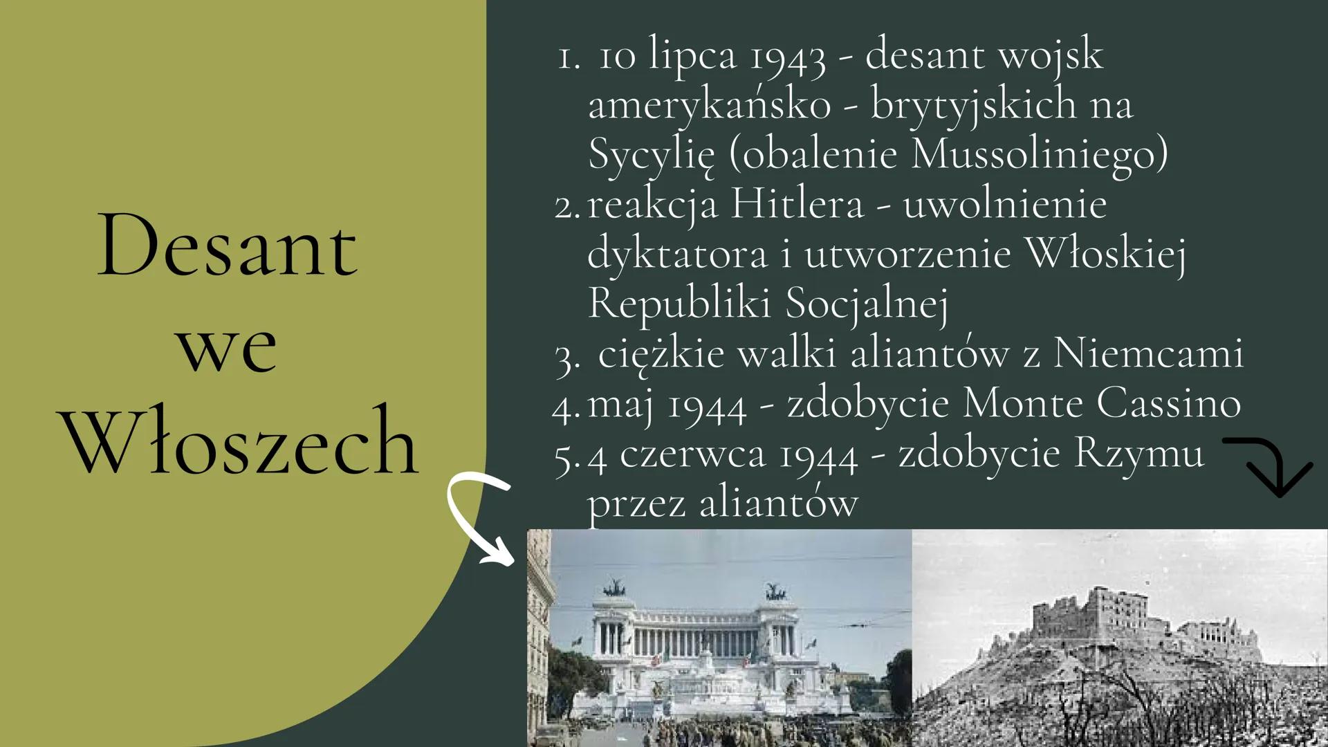 Droga do
zwycięstwa
0
A
Wielka Trójka
Stalin - ZSRS
Roosevelt - USA
Churchill-
Wielka Brytania Kształtowanie się 1940-Wielka Brytania - wspa
