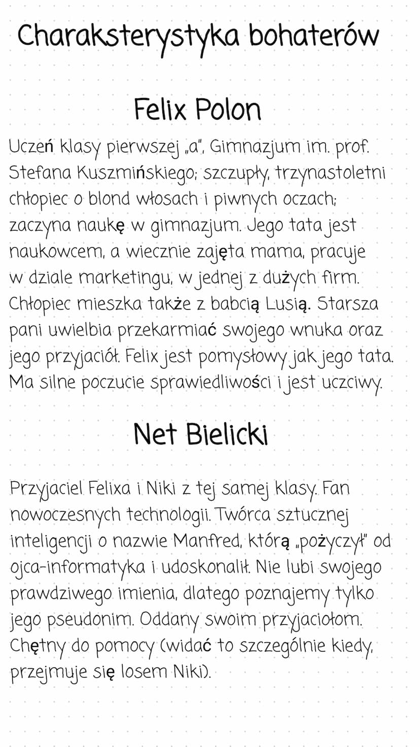 Felix, Net i Nika oraz Gang
Niewidzialnych Ludzi
Streszczenie
Złoczyńcy w niebieskich kominiarkach, Gang Niewidzialnych Ludzi, okrada
bank F