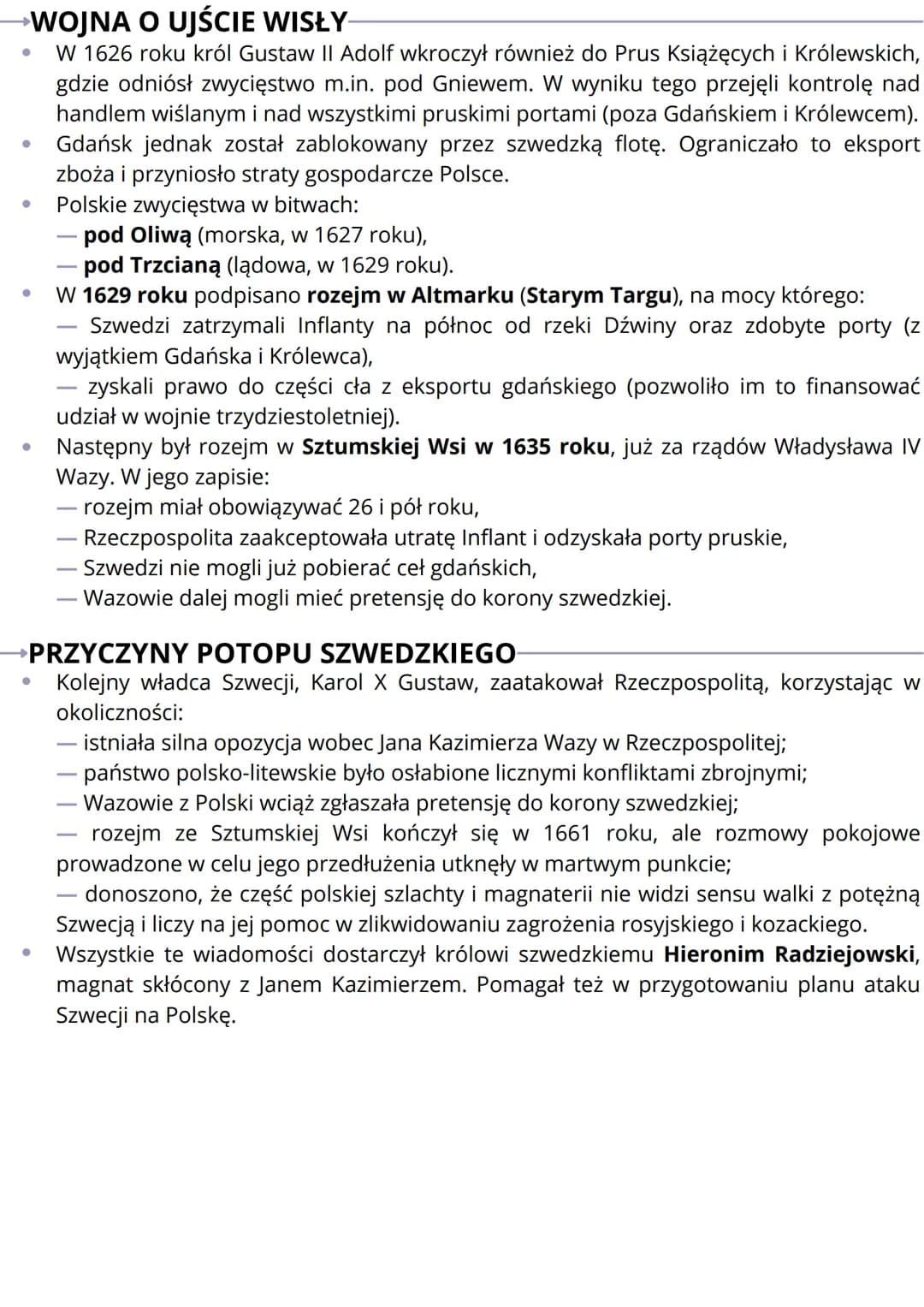 Wojny ze szwecją i kryzys
Rzeczypospolites
1592-1599
unia personalna
polsko-szwedzka
1590
1605 r.
bitwa pod
Kircholmem
1627 r.
1652 r.
bitwa