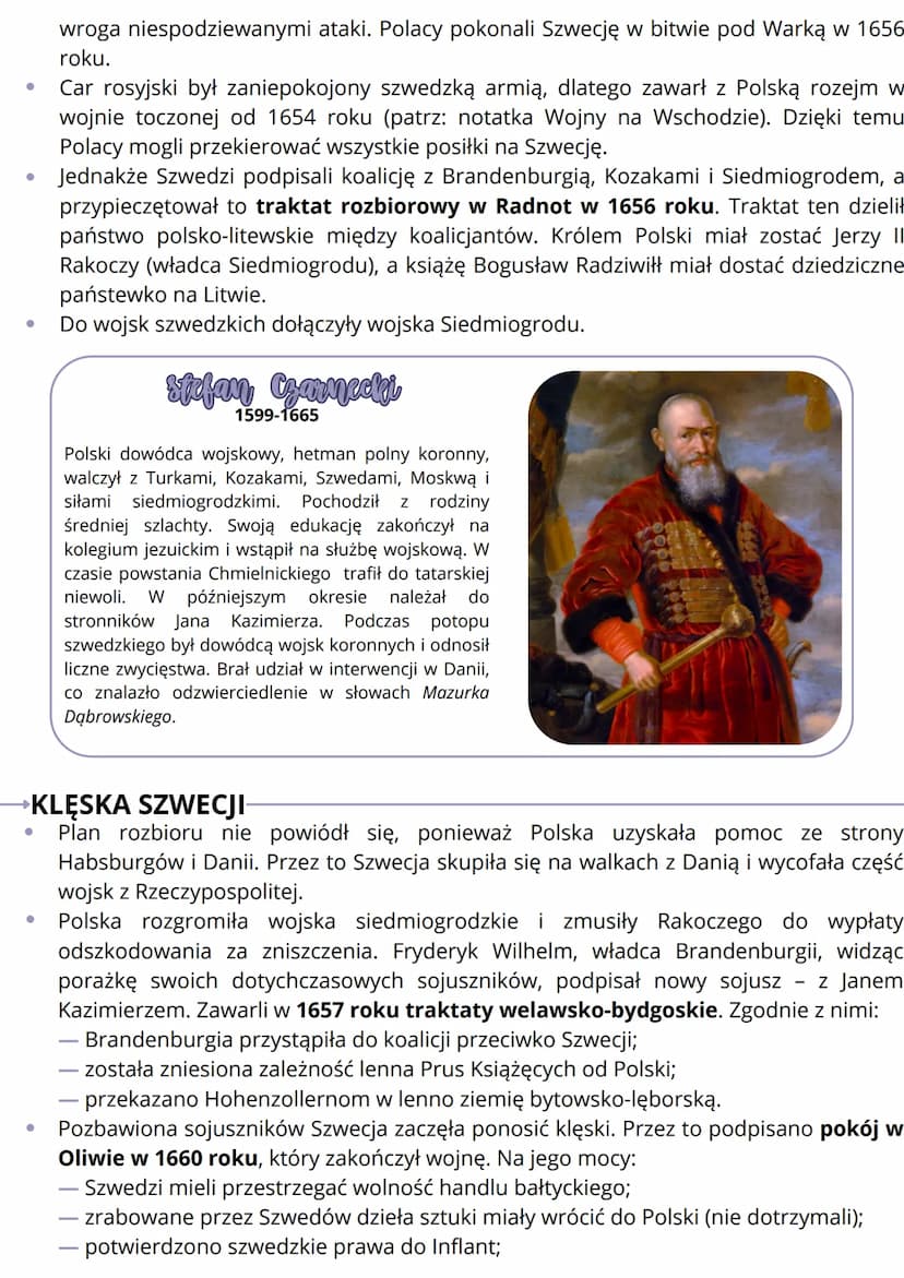 Wojny ze szwecją i kryzys
Rzeczypospolites
1592-1599
unia personalna
polsko-szwedzka
1590
1605 r.
bitwa pod
Kircholmem
1627 r.
1652 r.
bitwa