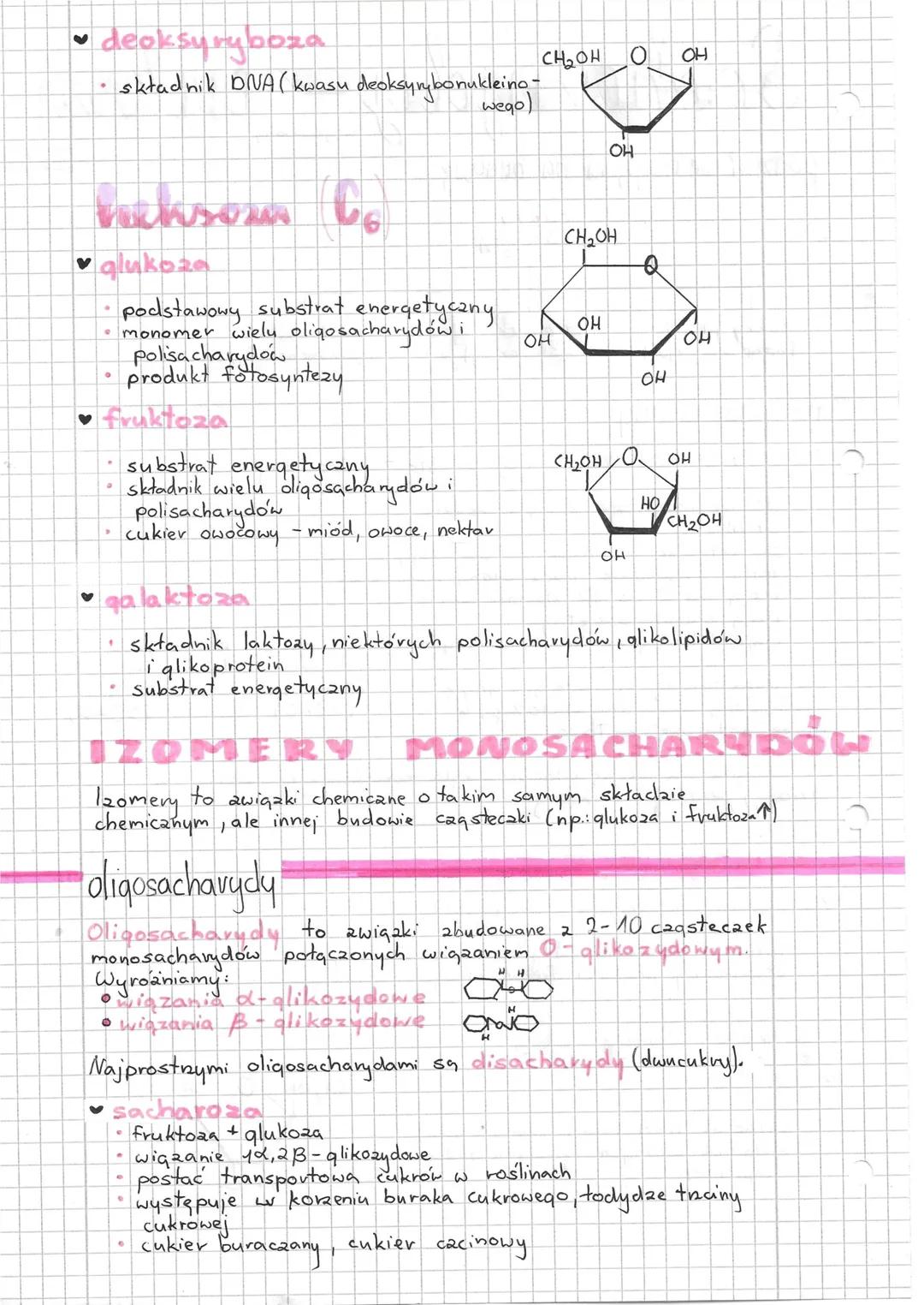 Sacharydy-cukry
podział
ze względu na budowę
cukry
(sacharydy)
cukry proste
(monosacharydy)
monosacharydy
Toligosacharydy
wieloemkry
(np. di