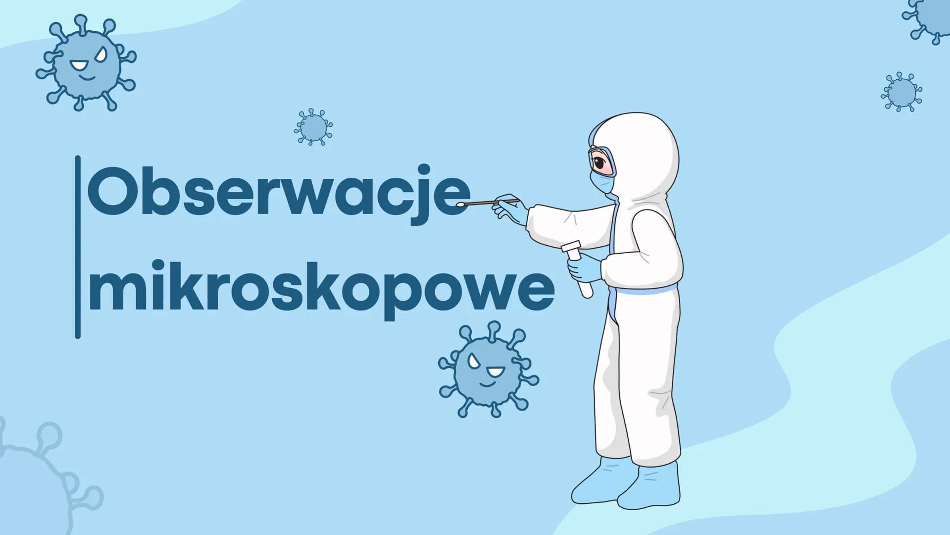 Badania Przyrodnicze
Metodyka badań biologicznych
Obserwacje mikroskopowe
elementy analizy statystycznej
●
✪
● METODY BADAŃ
BIOLOGICZNYCH
!!