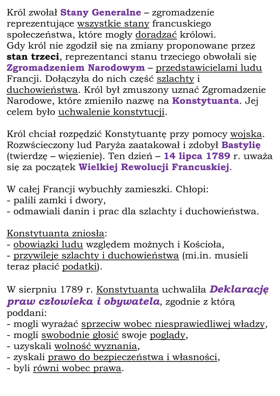 Rewolucja francuska
i okres napoleoński
Cały dział
Dział VI, kl 6
1.Rewolucja francuska
Francja - XVIII w. monarchia absolutna dynastii
Burb