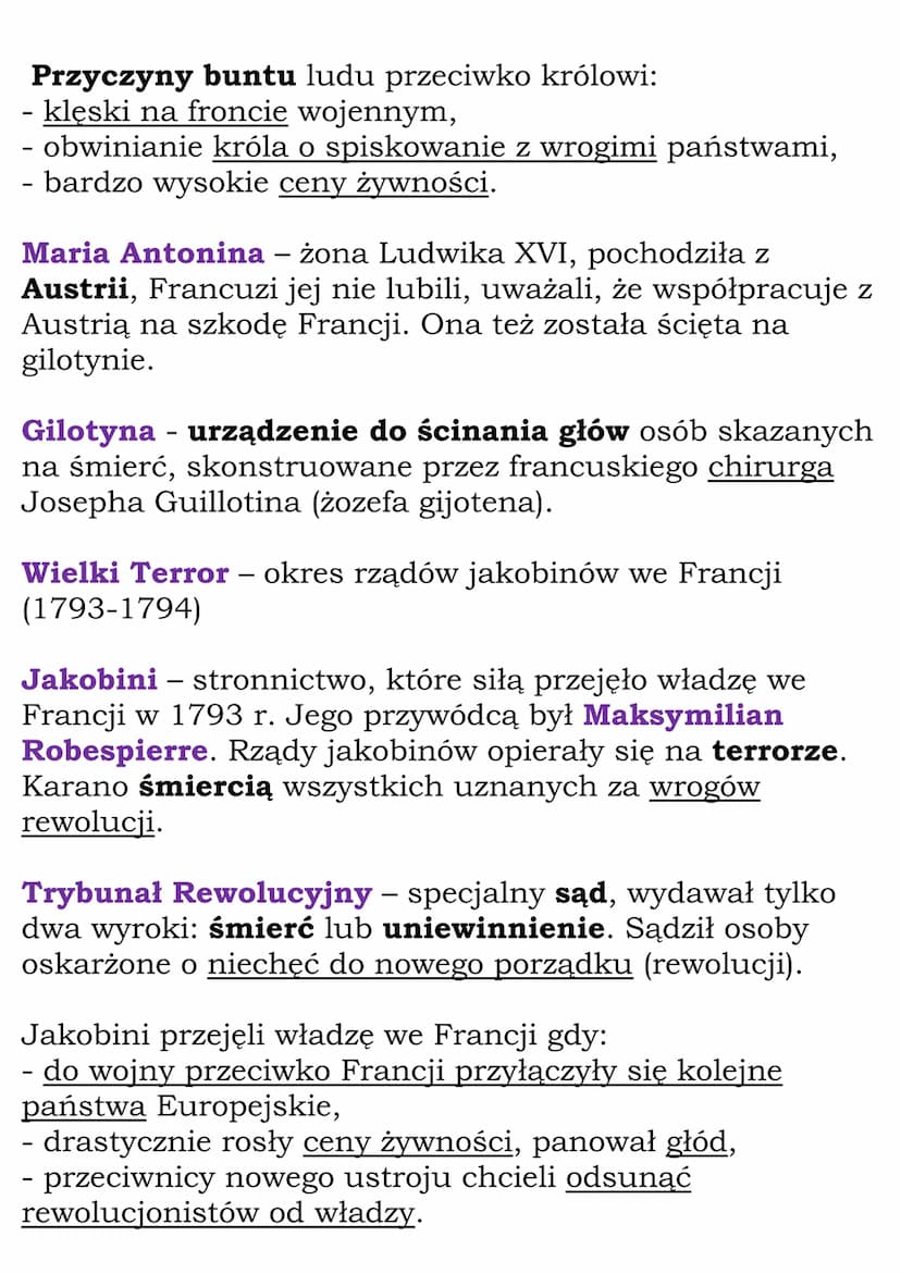 Rewolucja francuska
i okres napoleoński
Cały dział
Dział VI, kl 6
1.Rewolucja francuska
Francja - XVIII w. monarchia absolutna dynastii
Burb