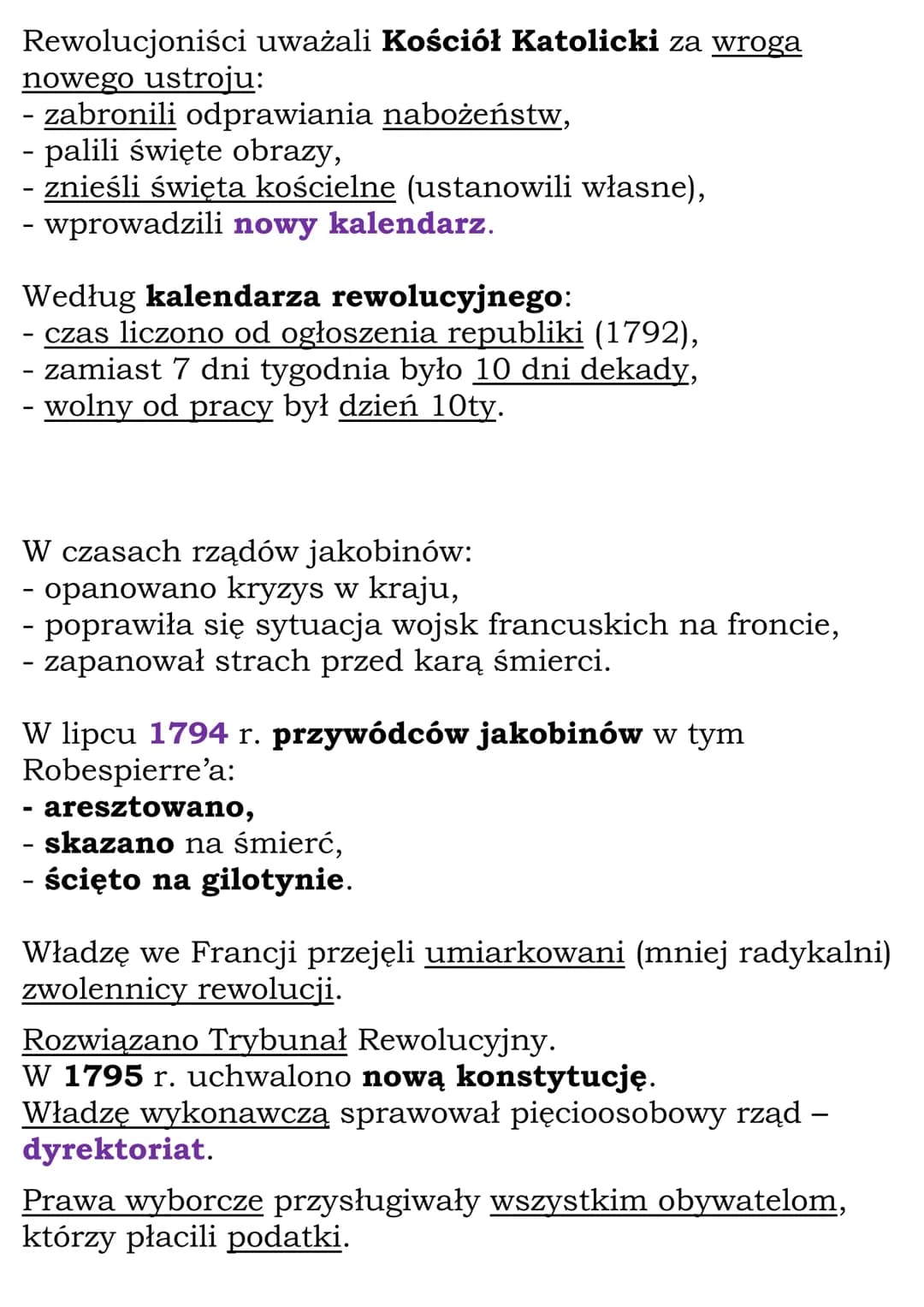 Rewolucja francuska
i okres napoleoński
Cały dział
Dział VI, kl 6
1.Rewolucja francuska
Francja - XVIII w. monarchia absolutna dynastii
Burb