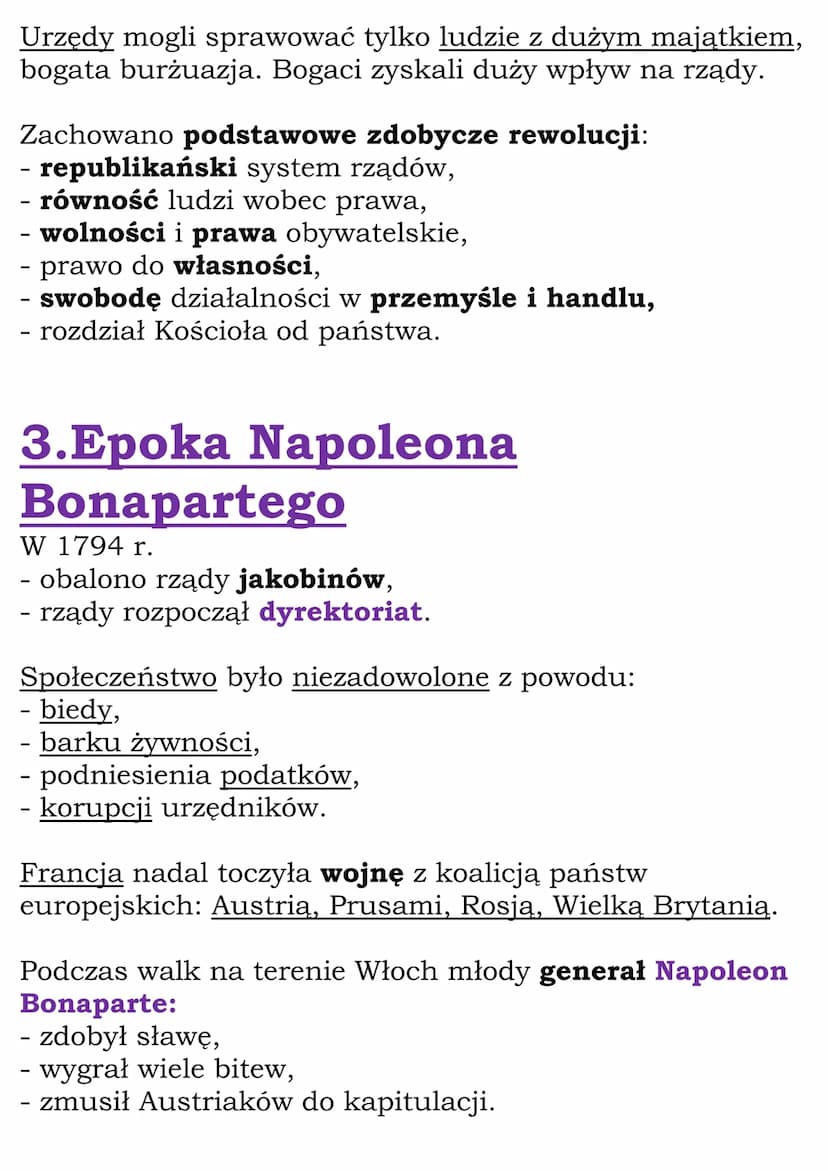 Rewolucja francuska
i okres napoleoński
Cały dział
Dział VI, kl 6
1.Rewolucja francuska
Francja - XVIII w. monarchia absolutna dynastii
Burb
