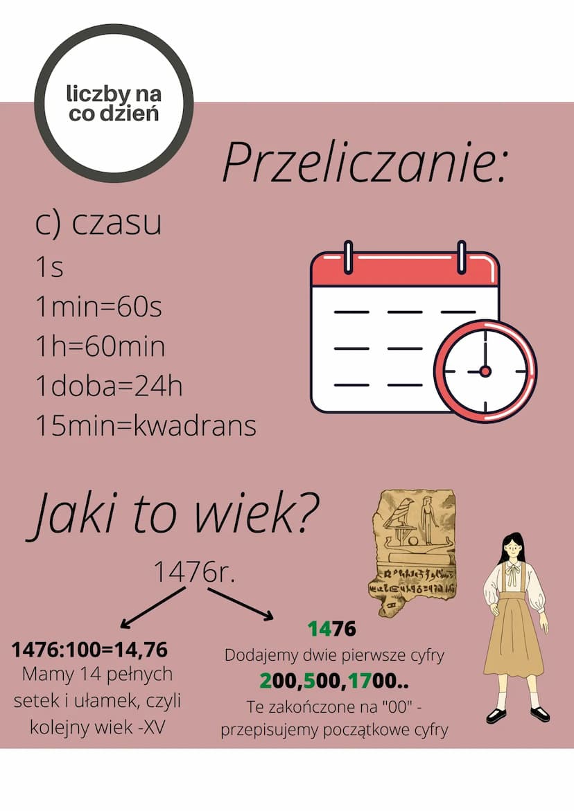 liczby na
co dzień
a) wagi
1g
1 dag=10g
1kg=100dag
1kg=1000g
1t=1000kg
XI
G
matematyka
Przeliczanie:
b) długości
1mm
1cm=10mm
1dm=10cm
1m=10