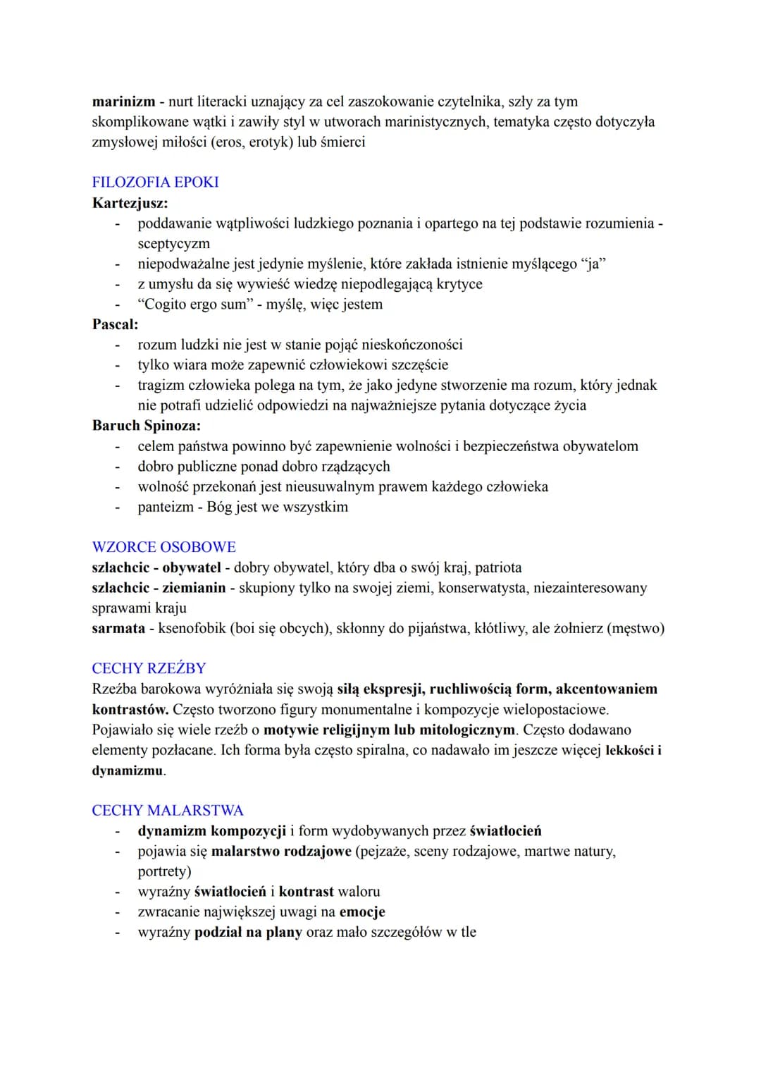 BAROK
NAZWA EPOKI:
barok - barocco - perła o nieregularnym kształcie
RAMY CZASOWE
dla Europy: od końca XVI w. do końca XVII w.
dla Polski: o