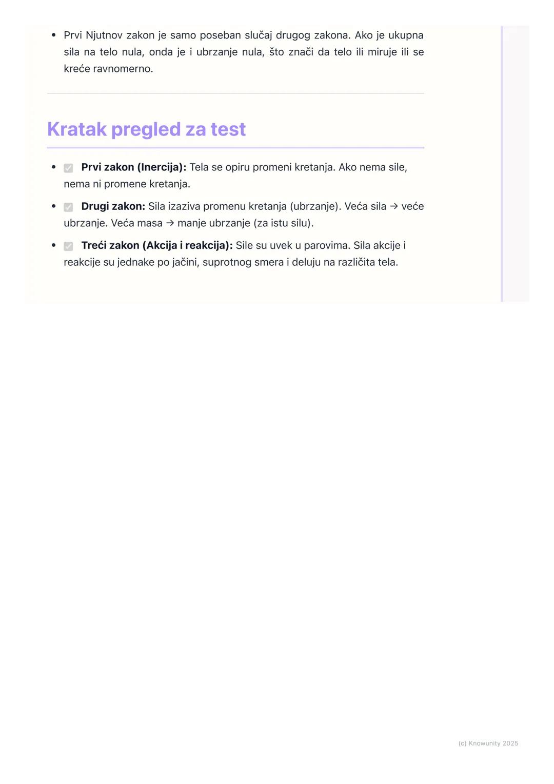 # Njutnovi zakoni (kvalitativno,
bez formula)

Uvod u Njutnove zakone

Ovo su tri osnovna zakona fizike koje je postavio Isak Njutn. Oni obj