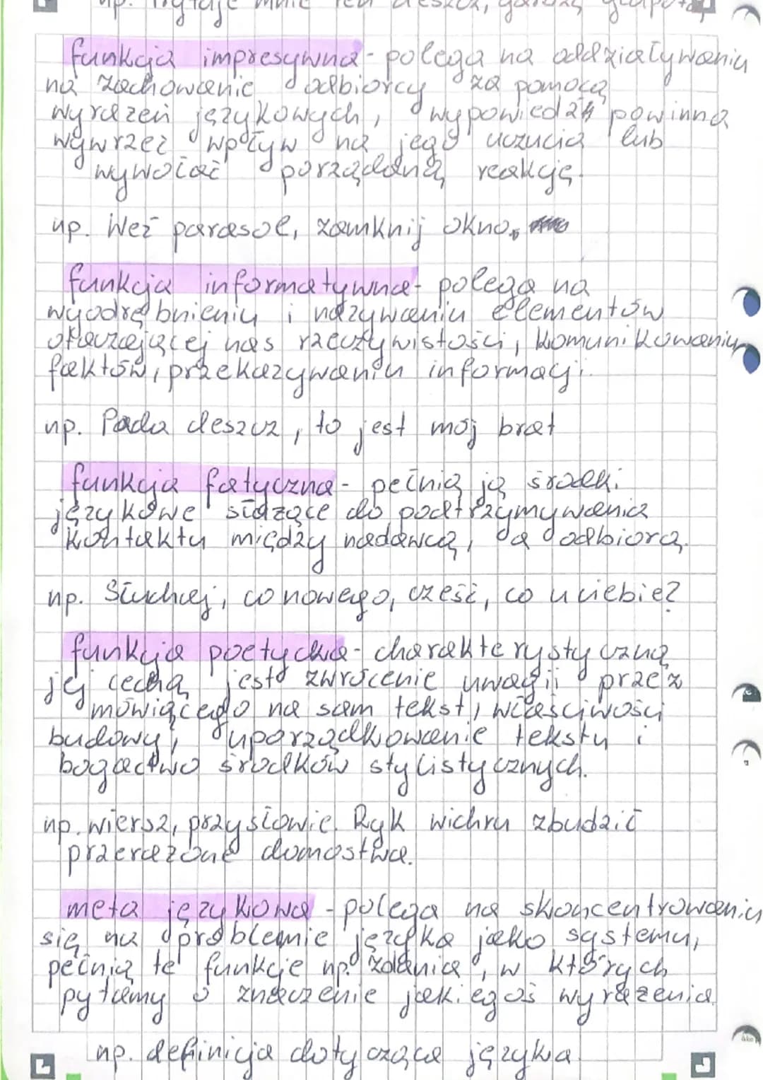 POLSKI
Funkcje języka
>
H
Składniki / warunki akta komunikayi:
1
Nadanca
Odbioraz
komunikat
kind
Kontakt
Wontekst
●
Podstawa jednostką, komu
