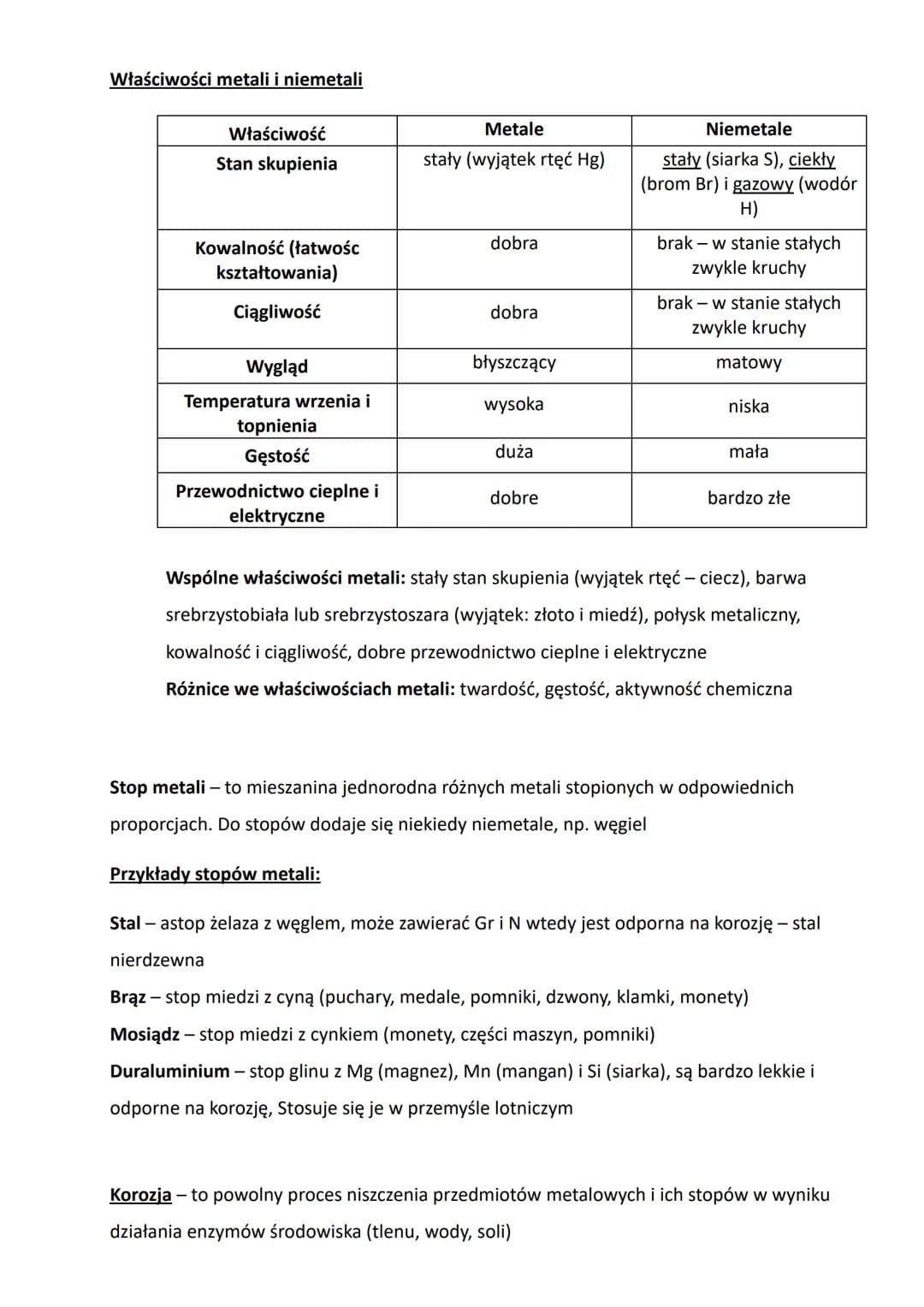 Substancje i ich właściwości
SUBSTANCJA - rodzaj materii o określonych właściwościach. Wyróżniamy substancje proste
i złożone.
WŁAŚCIWOŚCI S